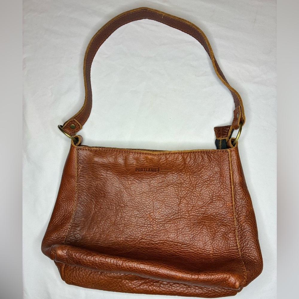 Portland Leather Goods Full Grain Leather Shoulder Bag Tote